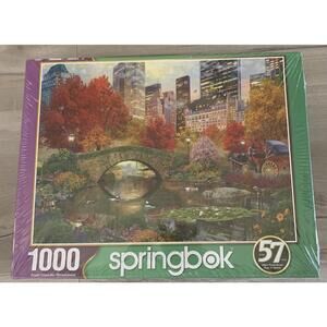 Central Park Paradise ~ 1000 Piece Springbok Jigsaw Puzzle 30" x 24" New Sealed